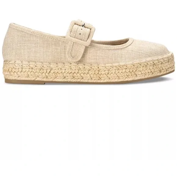 Womens Sun & Stone Poppyy Buckle Espadrille Mary Jane’s Size 9 - Picture 4 of 10